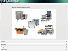 Tablet Screenshot of catalog.elakesidefoodservice.com
