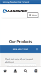 Mobile Screenshot of elakesidefoodservice.com